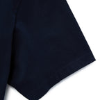 Men's Henley Tee with Small Lion Embroidery