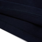 Men's Henley Tee with Small Lion Embroidery