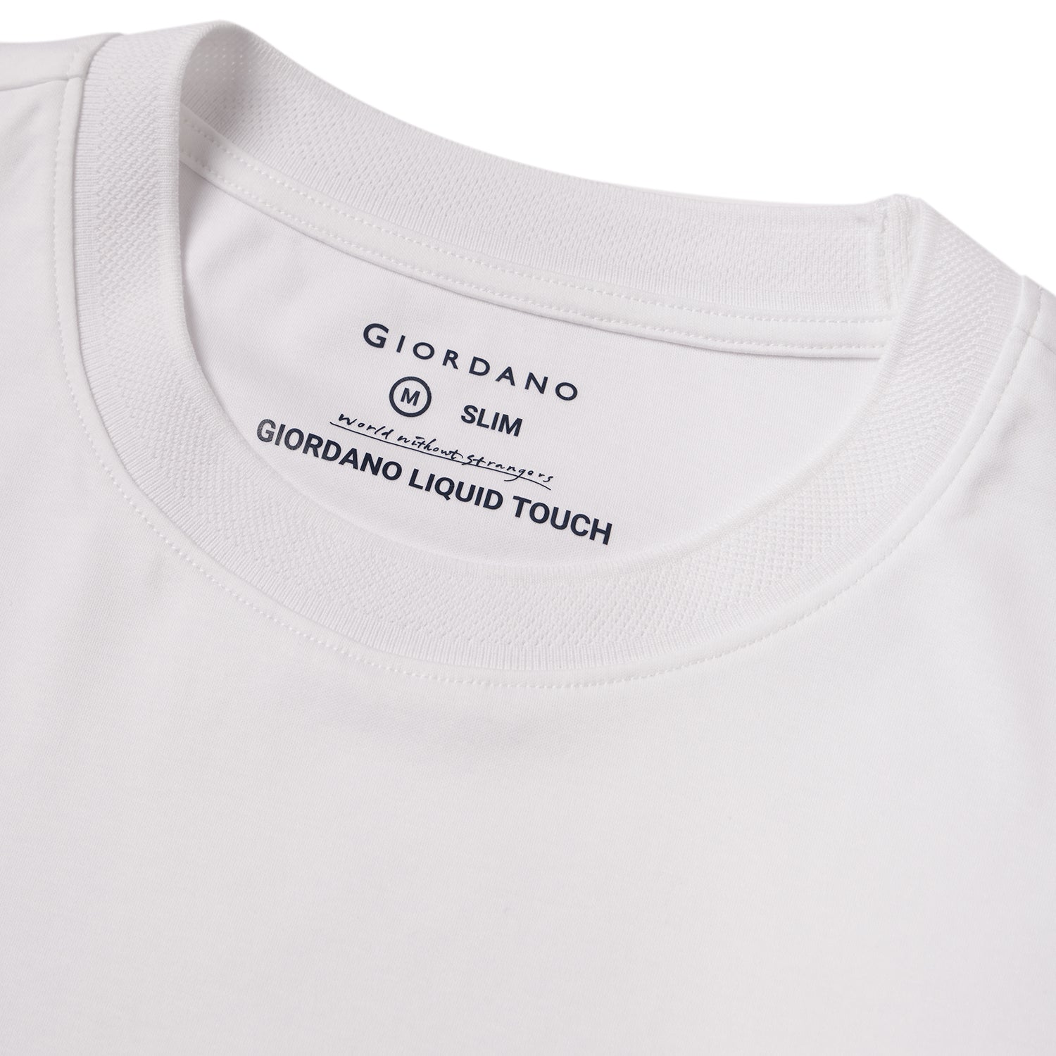Men's Slim Fit Liquid Touch Tee | | Soft Cotton Crew Neck T-Shirt