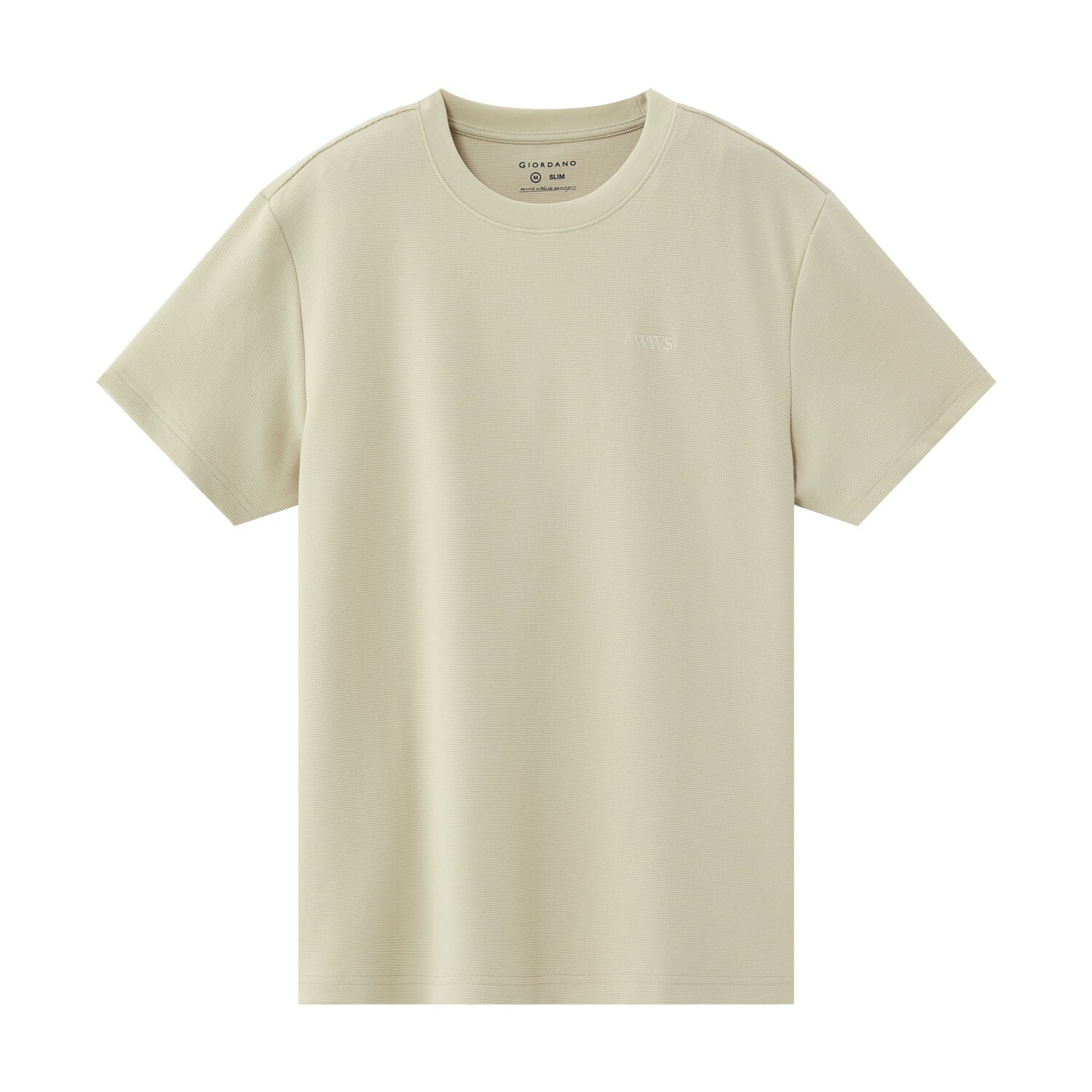 Men's Waffle Slim Tee | Cotton-Blend Comfort & Style