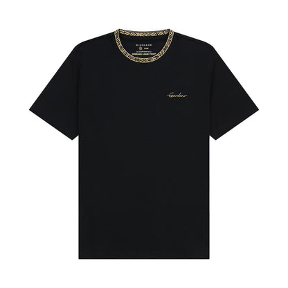 Men's Slim Fit Cotton Interlock Tee | Embroidered Tee