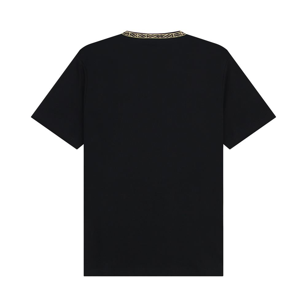 Men's Slim Fit Cotton Interlock Tee | Embroidered Tee