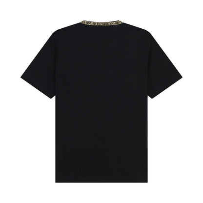 Men's Slim Fit Cotton Interlock Tee | Embroidered Tee