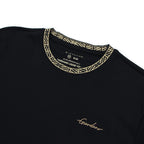 Men's Slim Fit Cotton Interlock Tee | Embroidered Tee