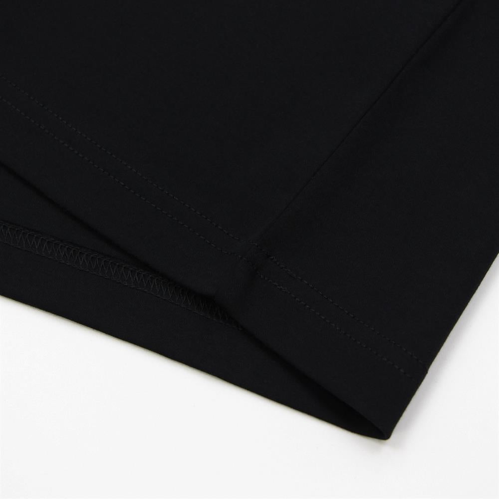 Men's Slim Fit Cotton Interlock Tee | Embroidered Tee