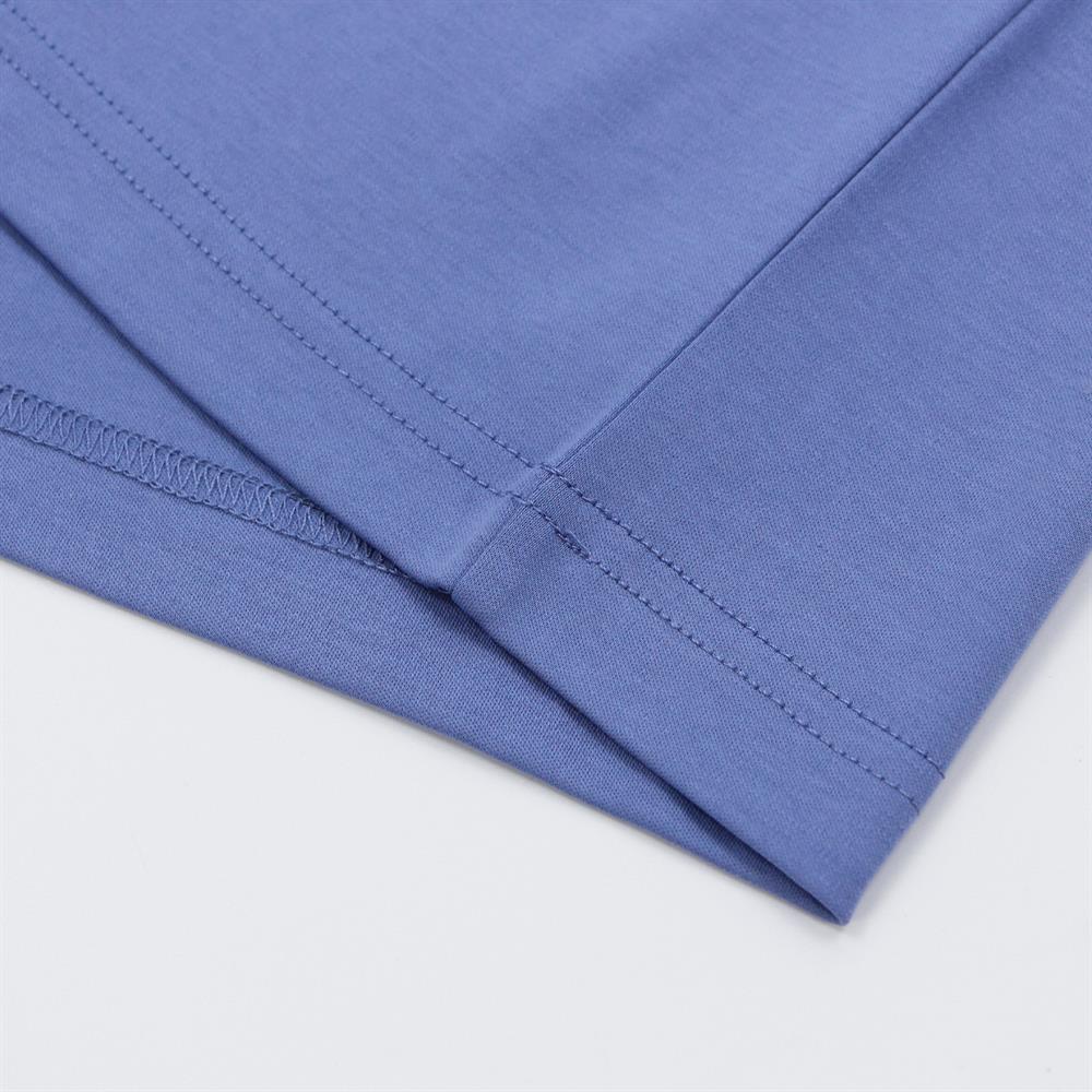 تيشيرت رجالي قطني بقصّة Slim Fit | تيشيرت مطرز