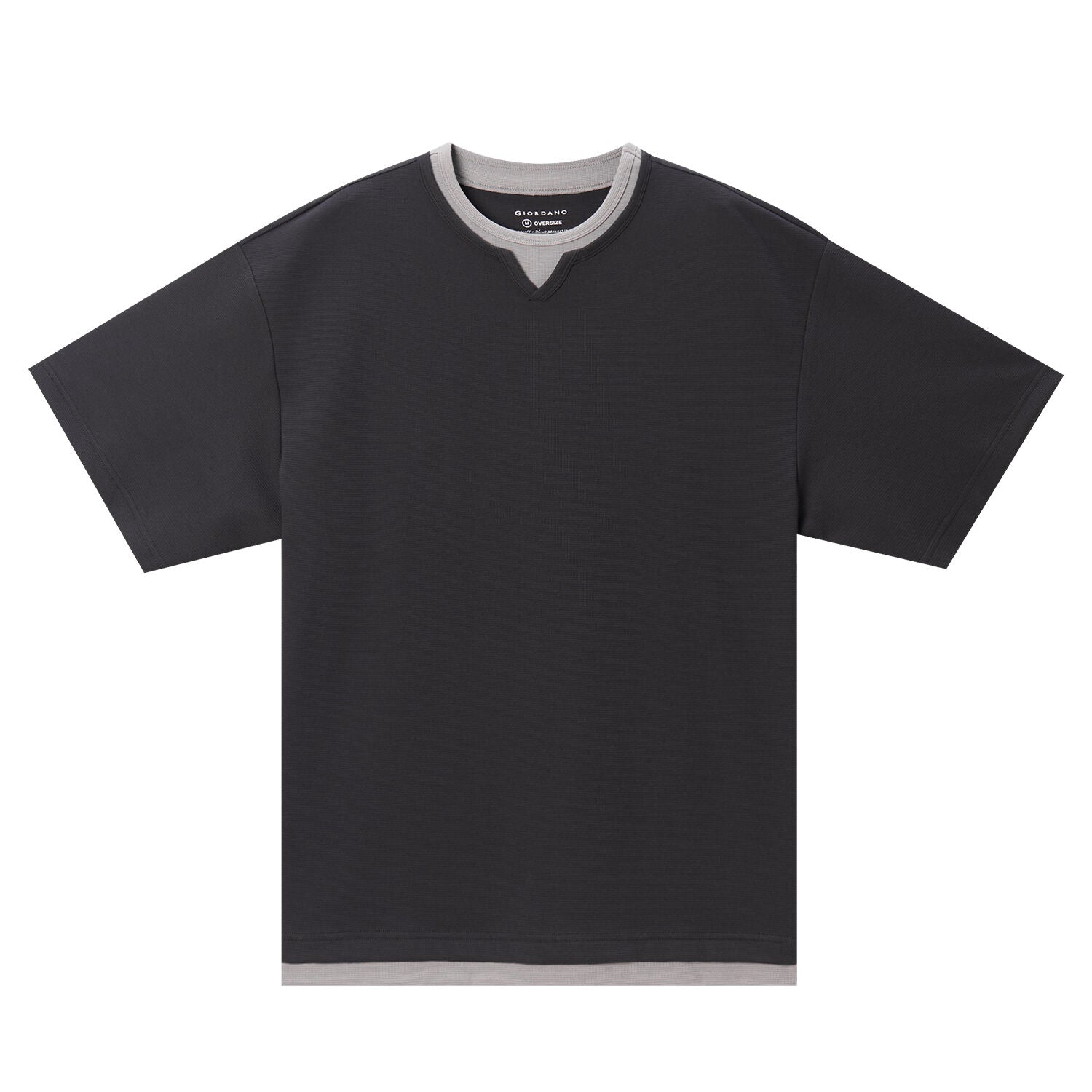 Men's Waffle Knit Crewneck Tee