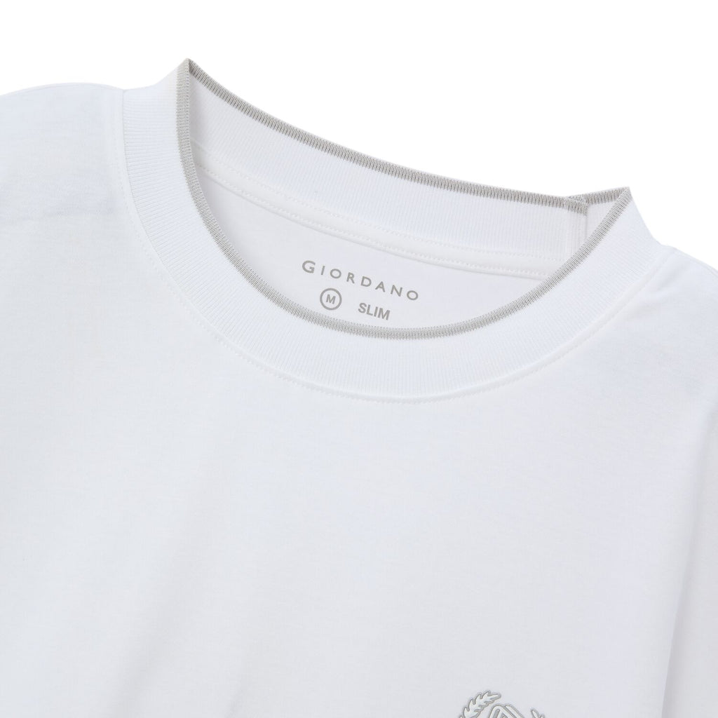 Men’S Cotton Interlock Liquid Touch Slim Fit Tee