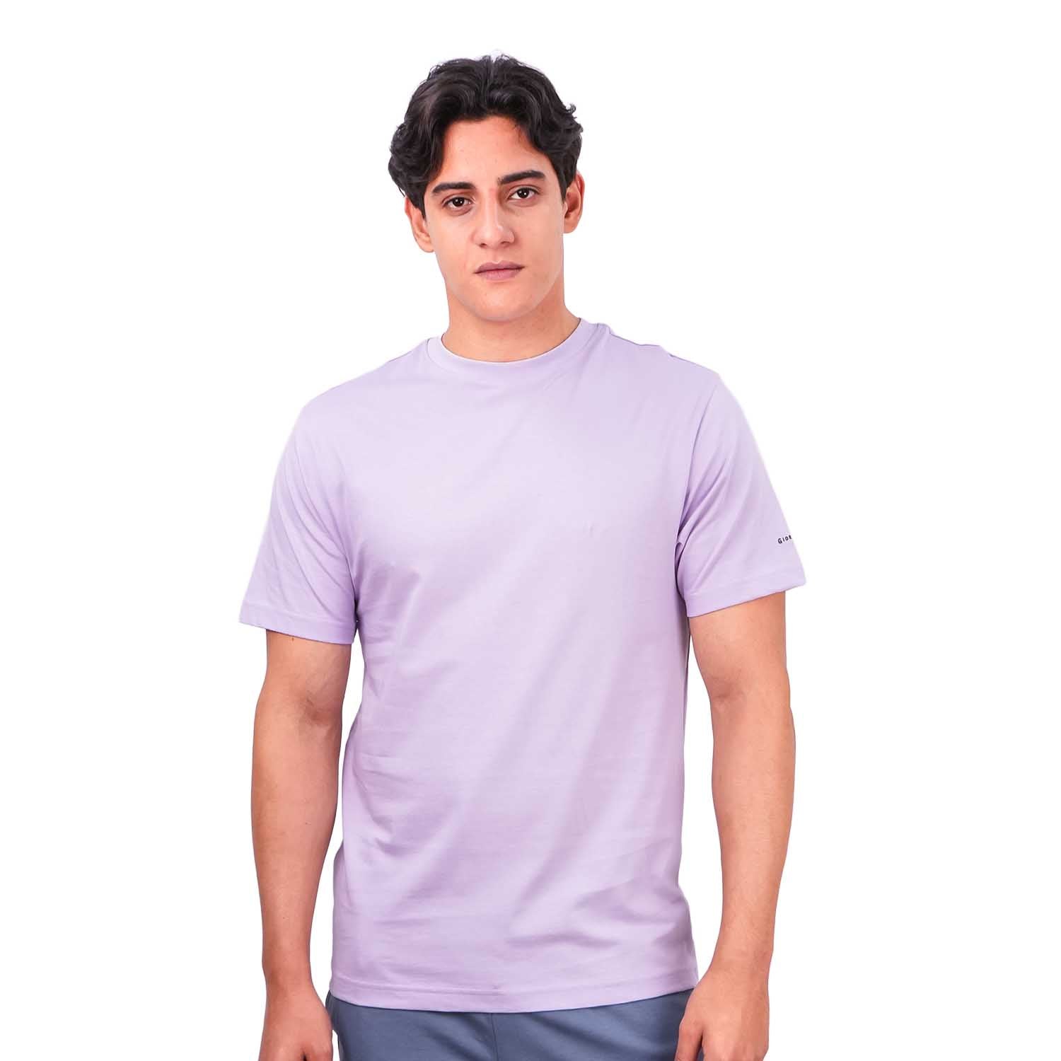 Men's Giordano Cotton Crewneck Slim Fit Tee - Short Sleeve