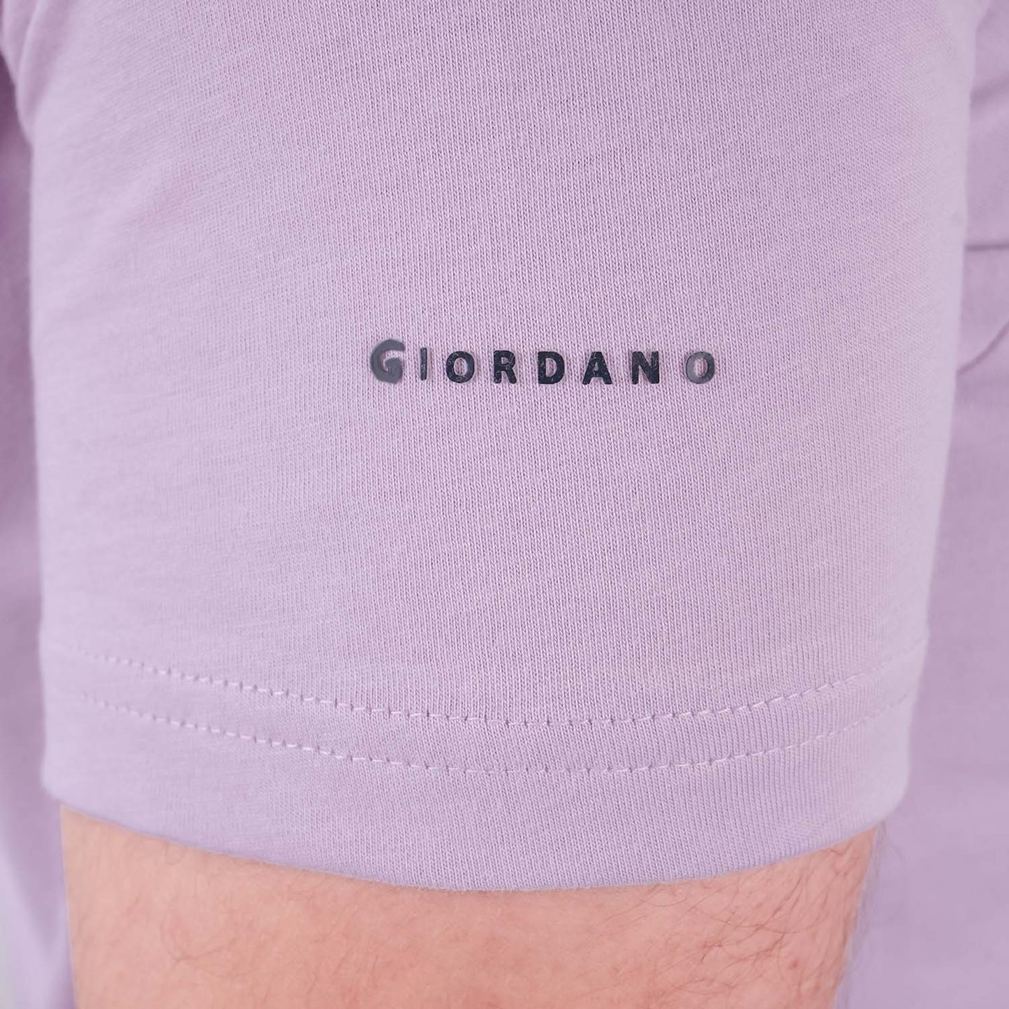 Men's Giordano Cotton Crewneck Slim Fit Tee - Short Sleeve