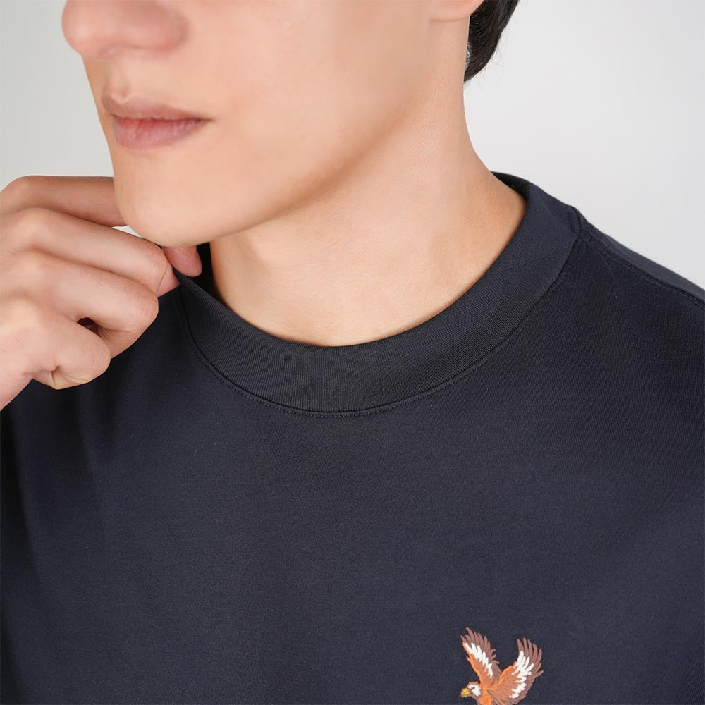 Men’s Regular Fit Cotton Embroidery Tee