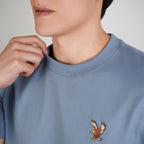Men’s Regular Fit Cotton Embroidery Tee
