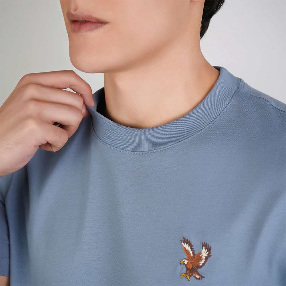 Men’s Regular Fit Cotton Embroidery Tee