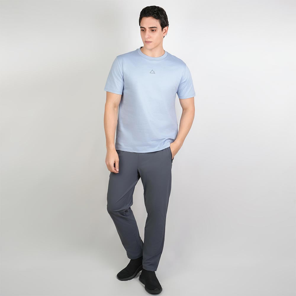 Men Slim Cotton Nylon Stretch G-Motion Tee