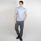 Men Slim Cotton Nylon Stretch G-Motion Tee