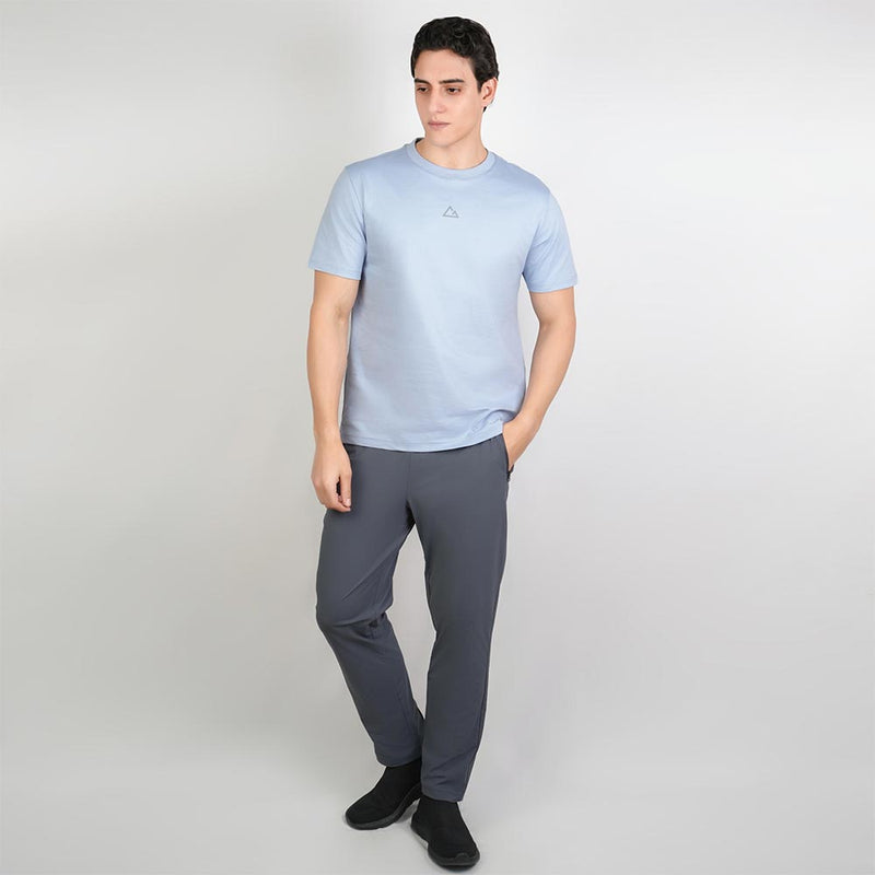 Men Slim Cotton Nylon Stretch G-Motion Tee