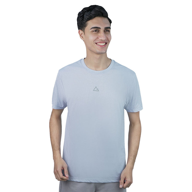 Men Slim Ultralight G-Motion Jacquard Tee