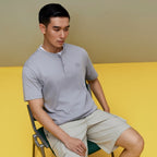 Men's Liquid Touch Slim Henley Tee
