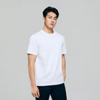 Men Regular Luxe Touch Cotton Crew Tee
