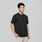 Men Regular Luxe Touch Cotton Crew Tee
