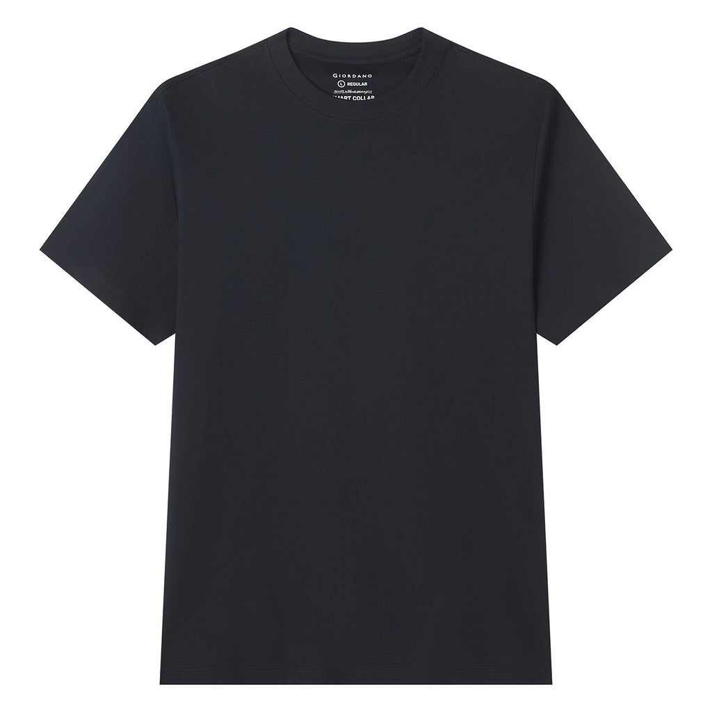 Men Regular Luxe Touch Cotton Crew Tee