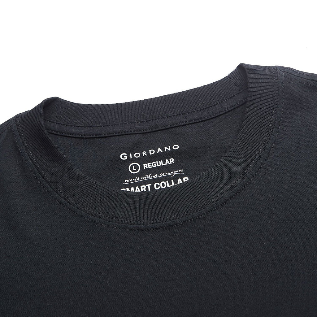 Men Regular Luxe Touch Cotton Crew Tee