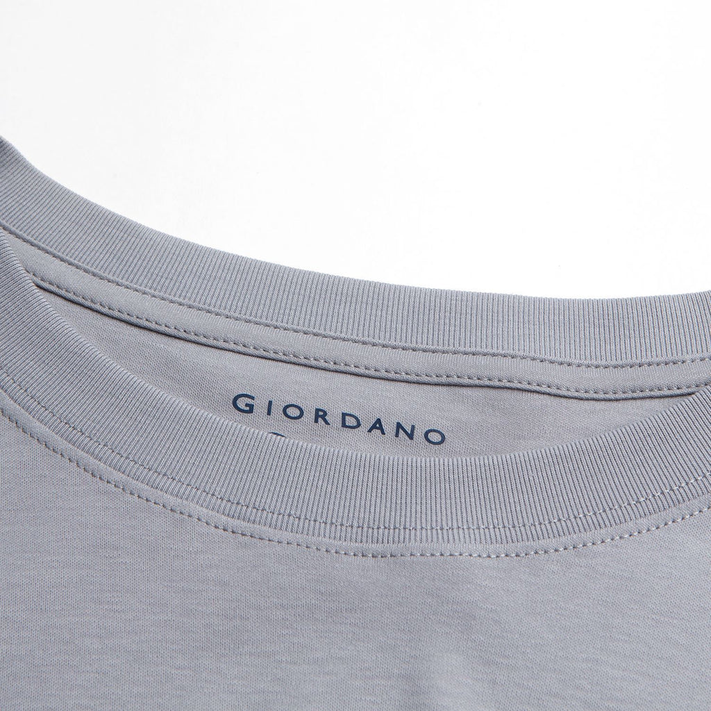 Men Regular Luxe Touch Cotton Crew Tee