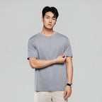 Men Regular Luxe Touch Cotton Crew Tee