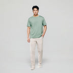 Men Regular Luxe Touch Cotton Crew Tee