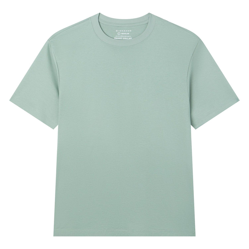 Men Regular Luxe Touch Cotton Crew Tee