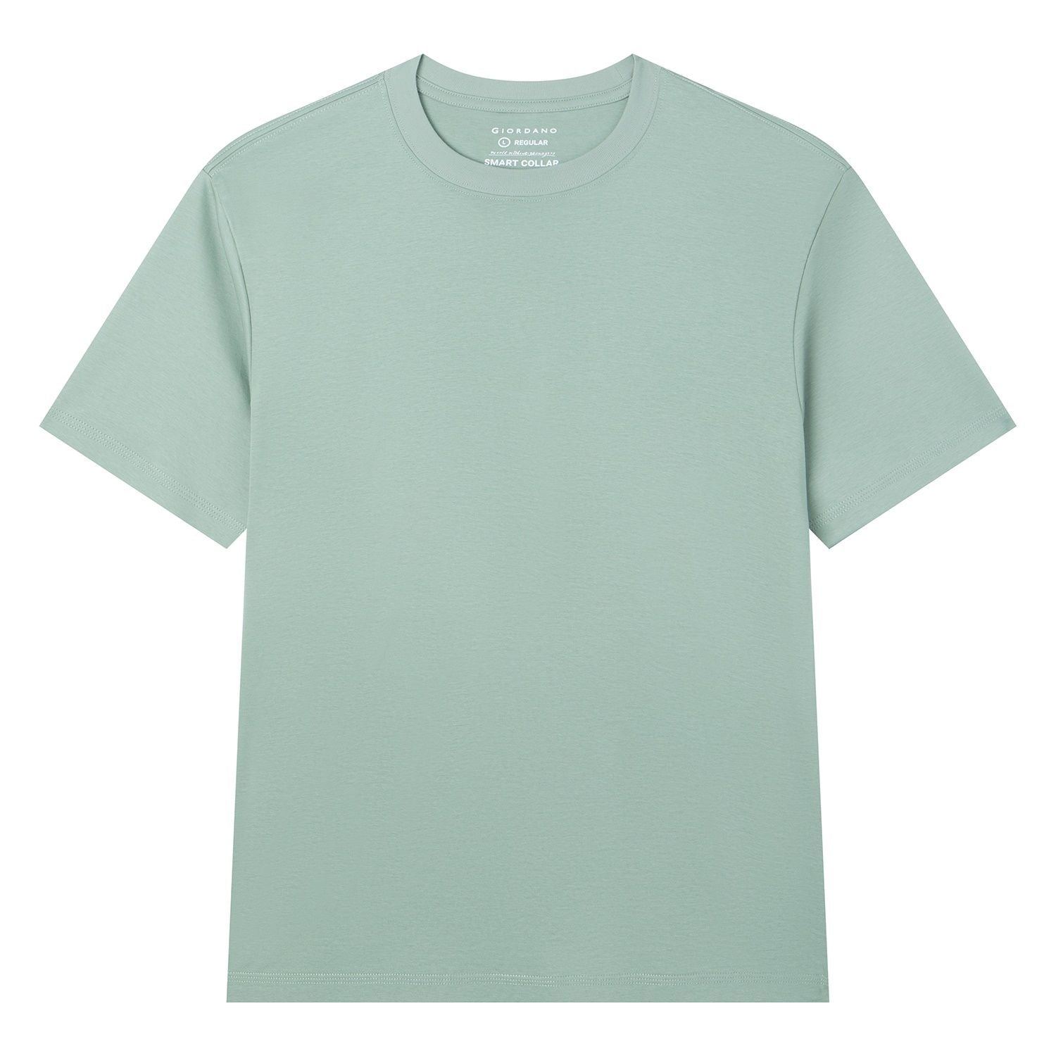 Men Regular Luxe Touch Cotton Crew Tee
