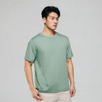Men Regular Luxe Touch Cotton Crew Tee