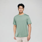 Men Regular Luxe Touch Cotton Crew Tee