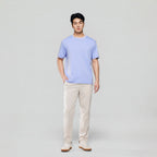 Men Regular Luxe Touch Cotton Crew Tee
