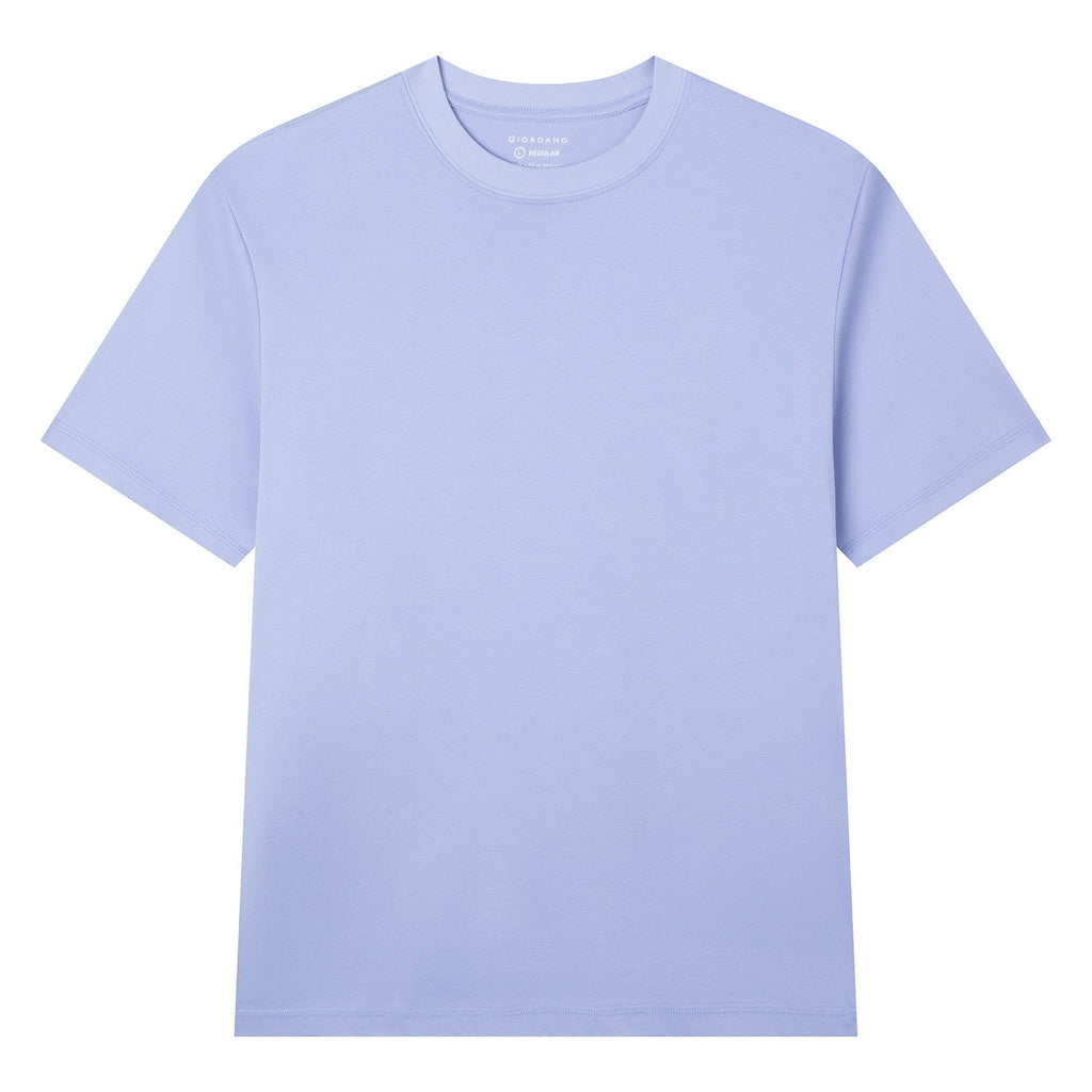 Men Regular Luxe Touch Cotton Crew Tee