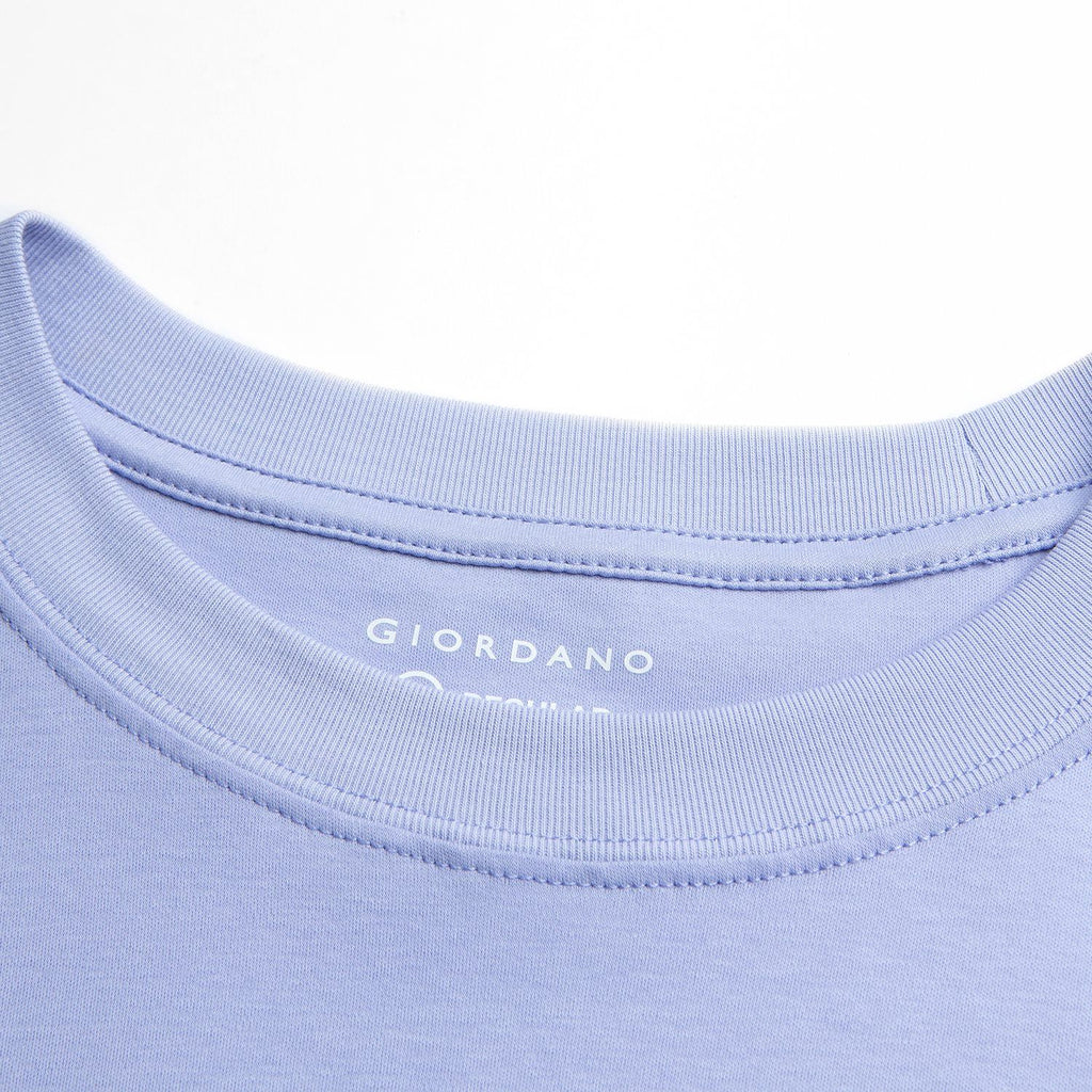 Men Regular Luxe Touch Cotton Crew Tee