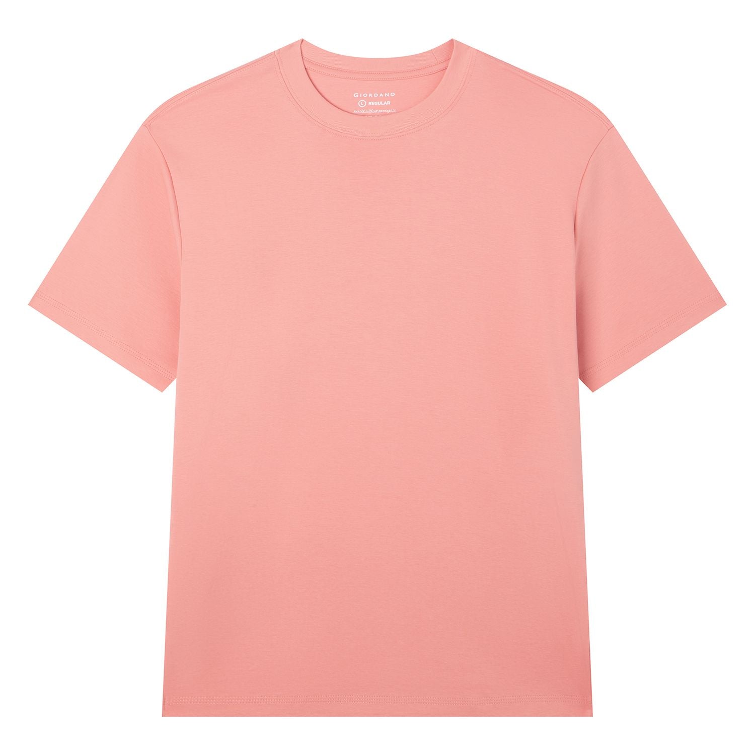 Men Regular Luxe Touch Cotton Crew Tee