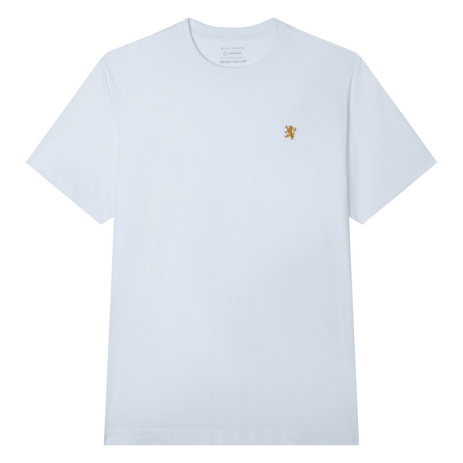 Men Regular Mercerized Cotton Crew Tee