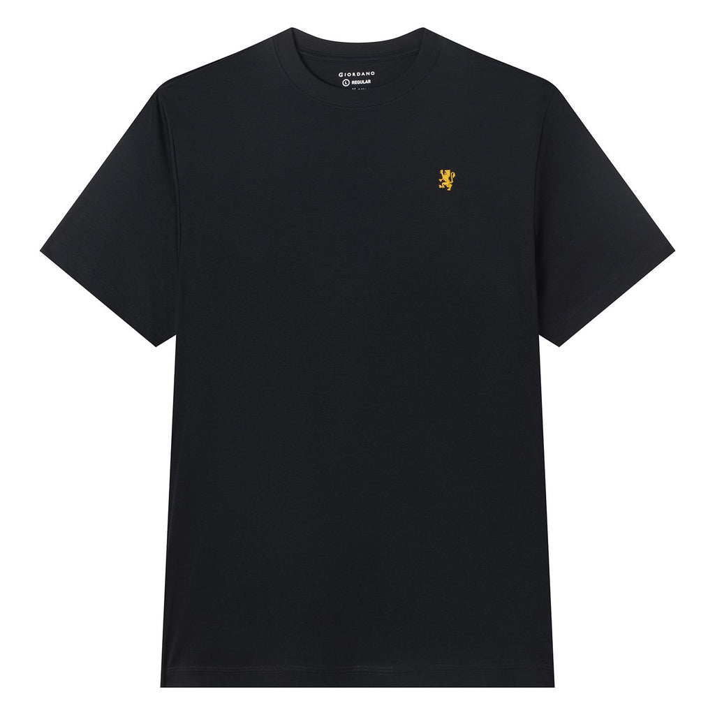 Men Regular Mercerized Cotton Crew Tee