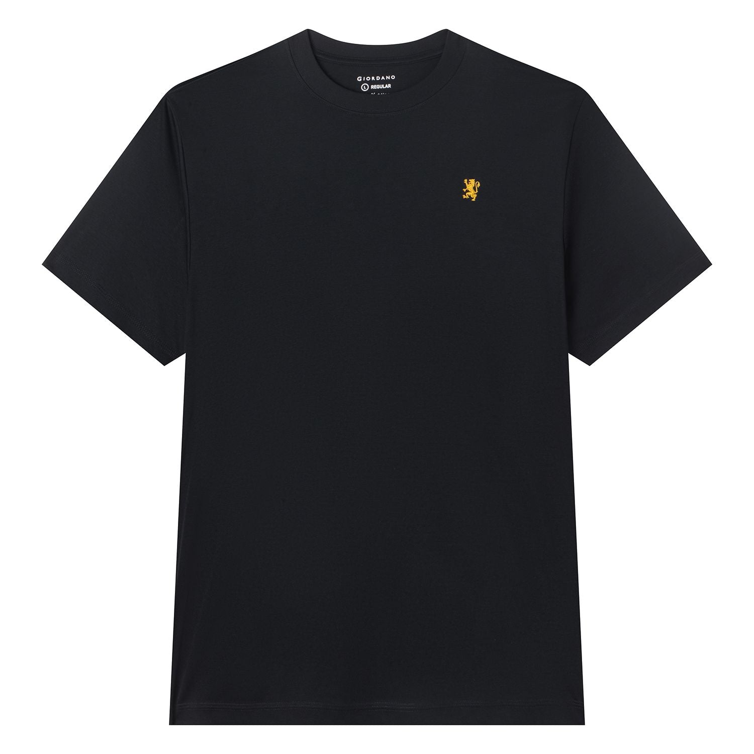 Men Regular Mercerized Cotton Crew Tee