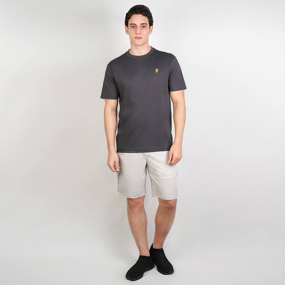 Men Luxe Touch Mercerized Cotton Crew Tee