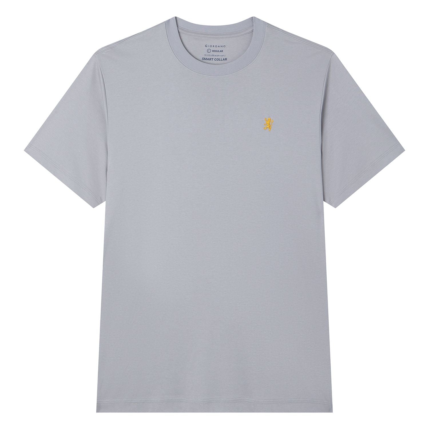 Men Regular Mercerized Cotton Crew Tee
