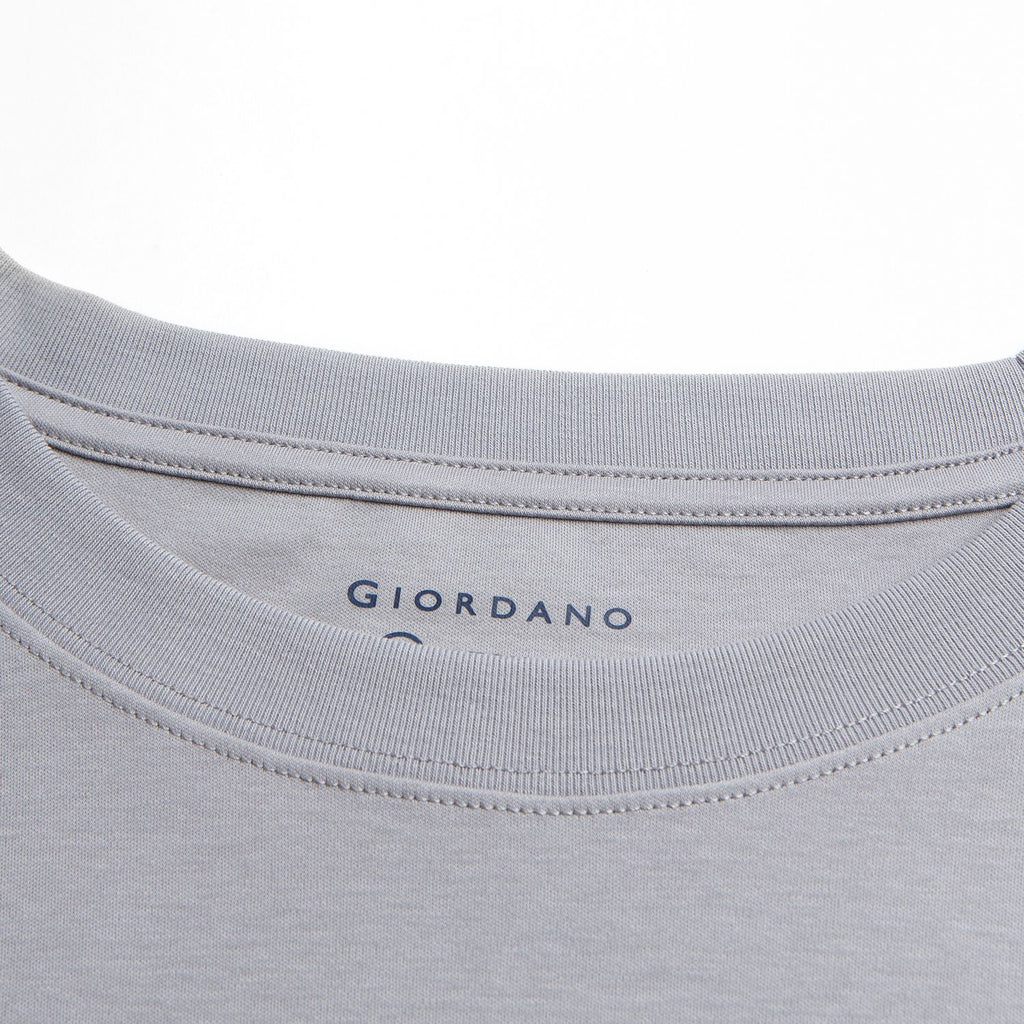 Men Regular Mercerized Cotton Crew Tee