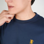 Men Luxe Touch Mercerized Cotton Crew Tee