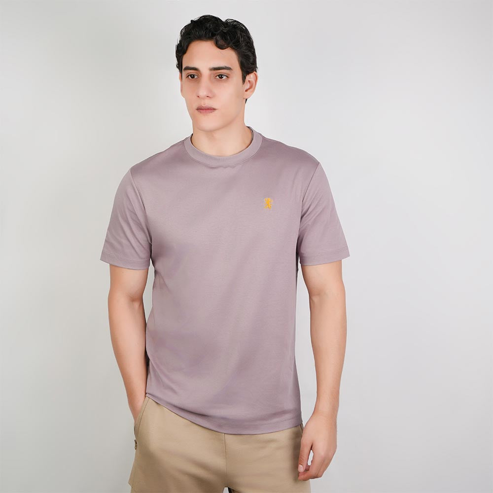 Men Luxe Touch Mercerized Cotton Crew Tee
