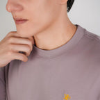 Men Luxe Touch Mercerized Cotton Crew Tee
