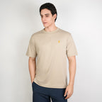 Men Luxe Touch Mercerized Cotton Crew Tee