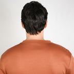 Men Luxe Touch Mercerized Cotton Crew Tee