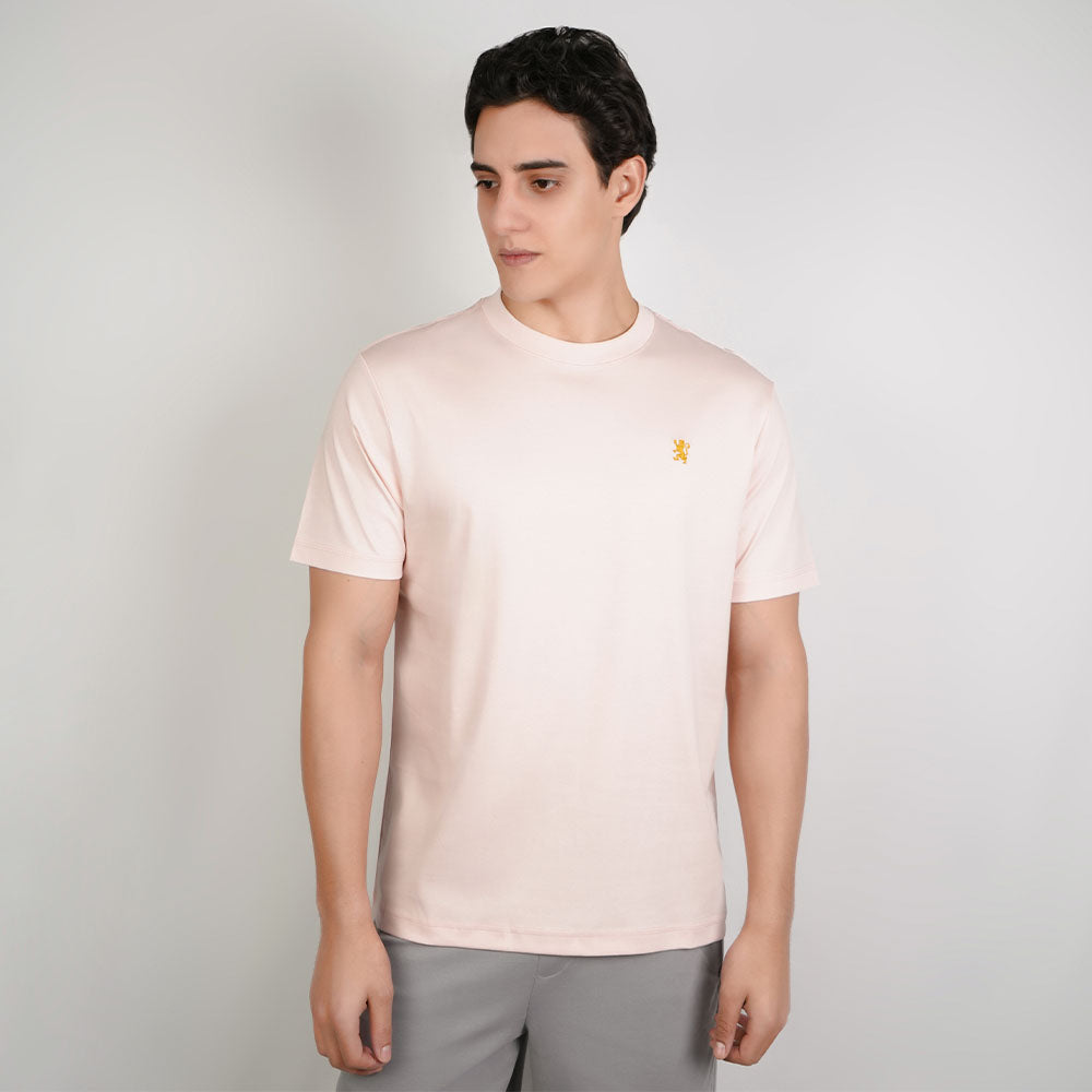 Men Luxe Touch Mercerized Cotton Crew Tee