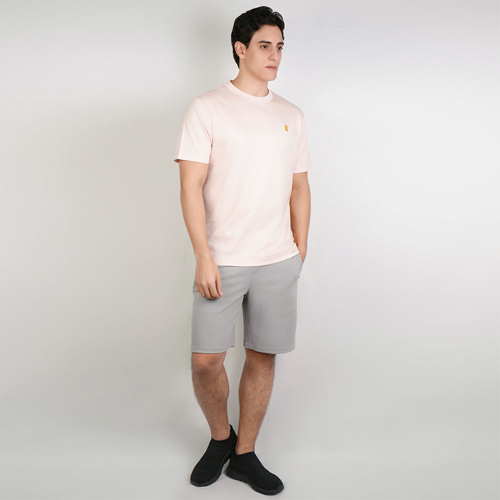 Men Luxe Touch Mercerized Cotton Crew Tee
